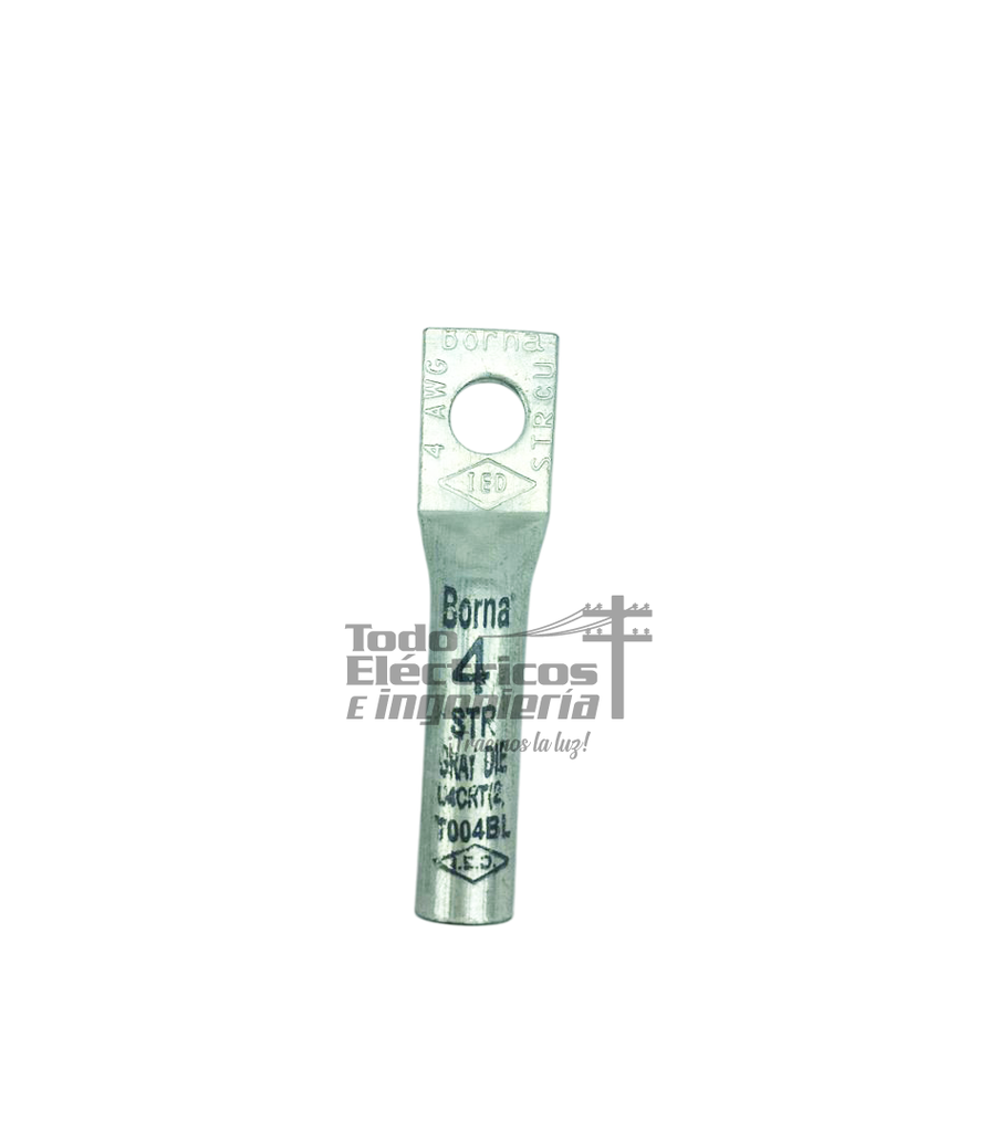 TERMINAL ALUMINIO PONCHAR 4     