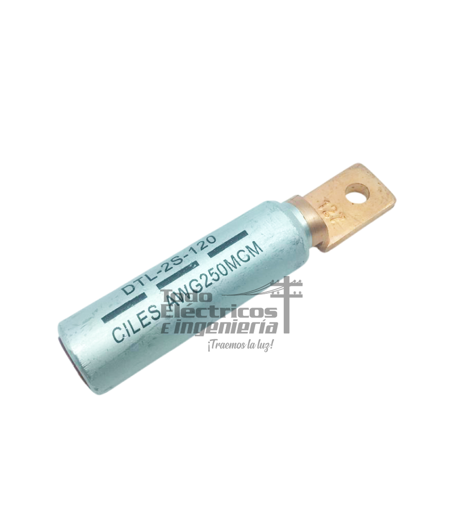 TERMINAL 250 BIMETALICA PALA DE COBRE   