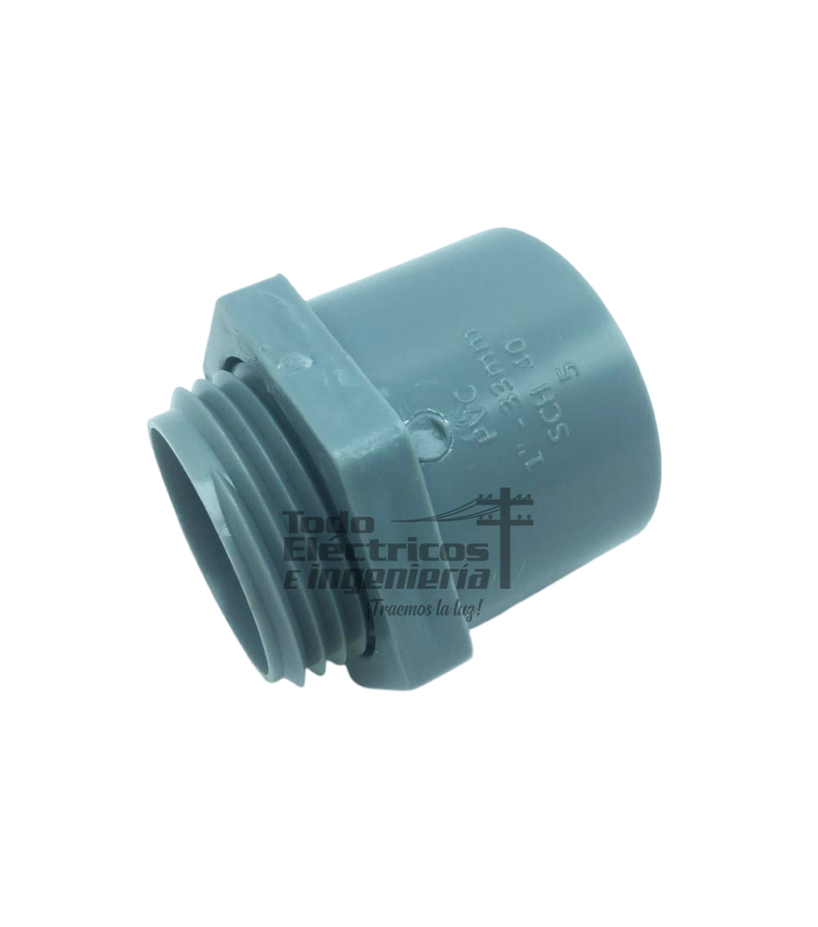 ADAPTADOR PVC SCH 40 1"     