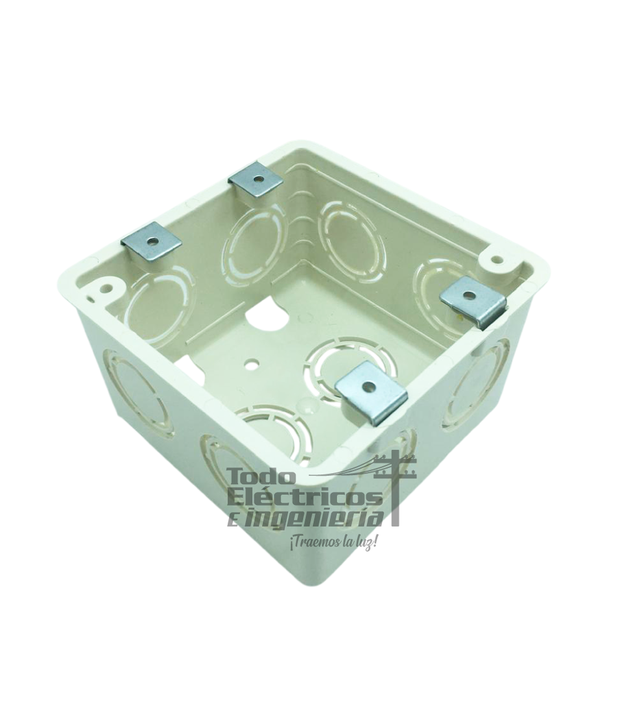 CAJA PVC 10X10 REFUERZO METALICO    