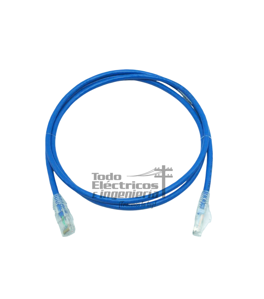 COMP PATCH CORD 5 10FT AZUL   