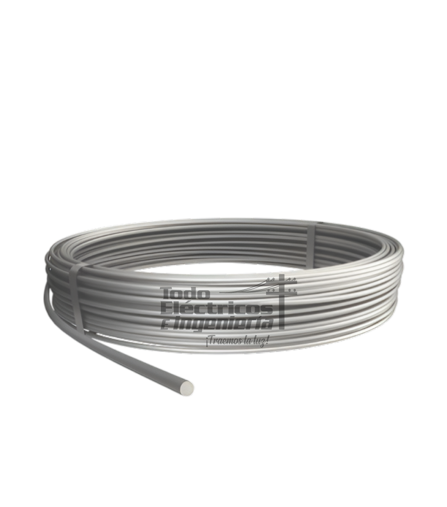 ALAMBRON 8 MM ALUMINIO DESC/PARARRAYO    