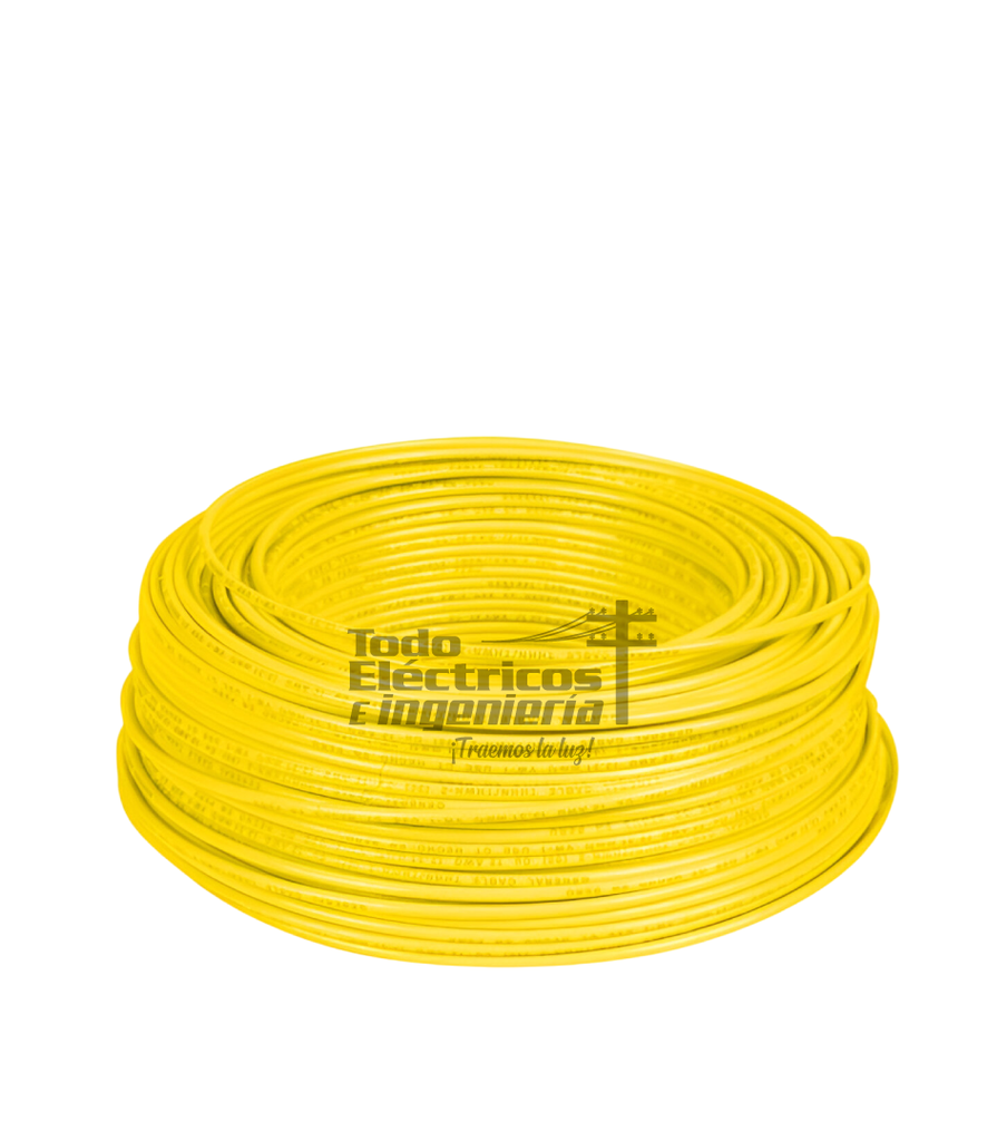 ALAMBRE 14 AMARILLO THHN/THWN R     