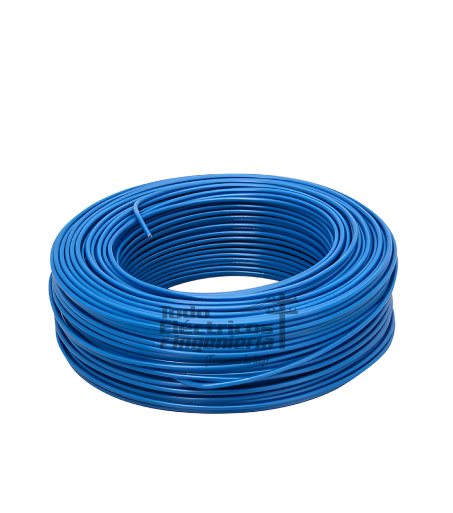 ALAMBRE 8 AZUL THHN/THWN R     