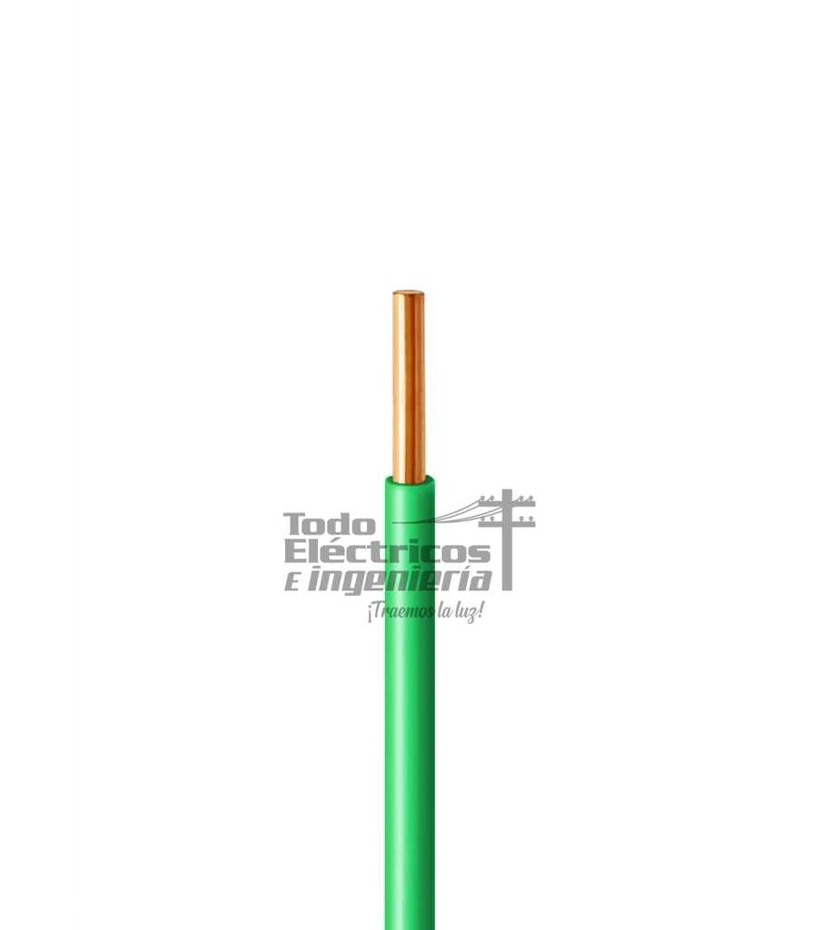 ALAMBRE 10 VERDE THHN/THWN C     