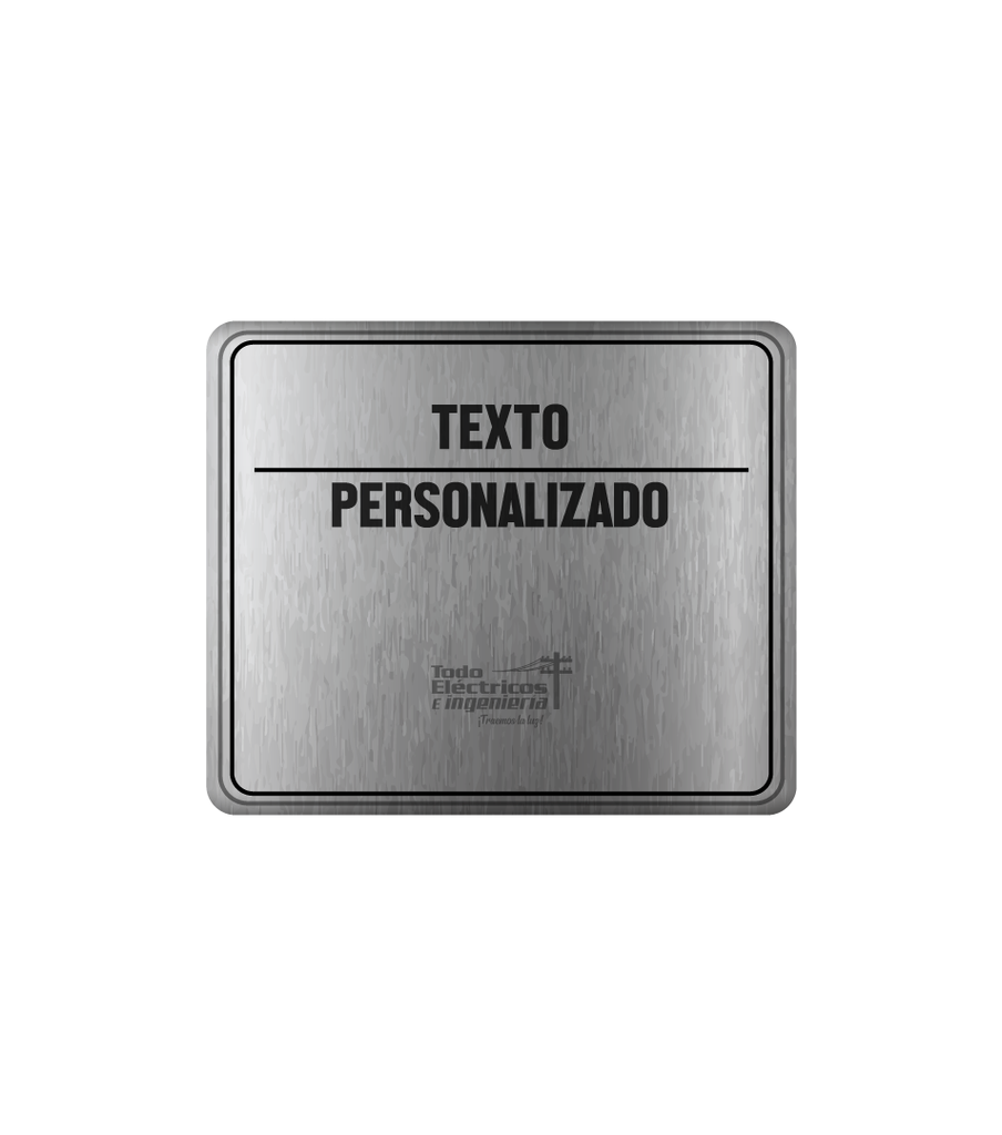 AVISO 4X5 METALICO      