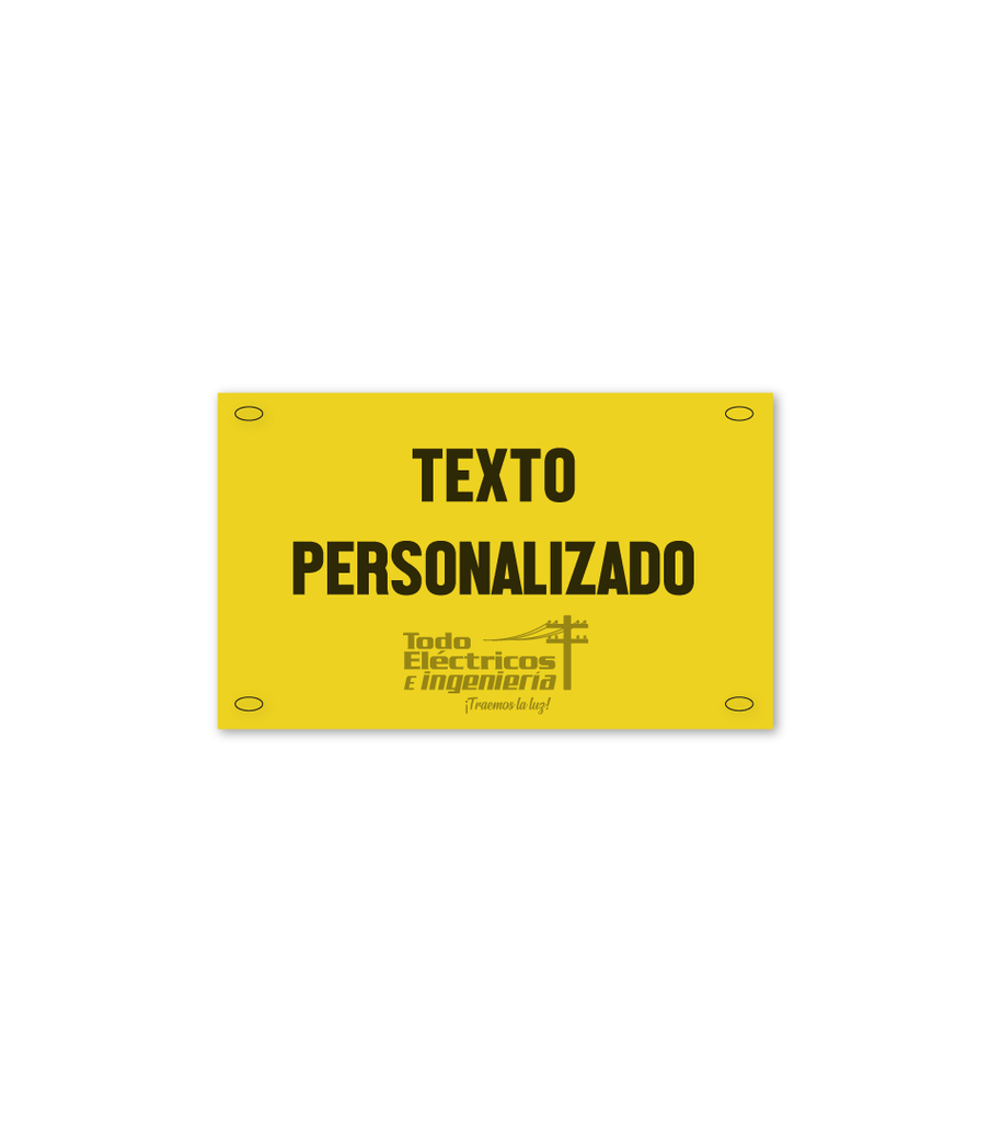AVISO 3X5 ACRILICO      