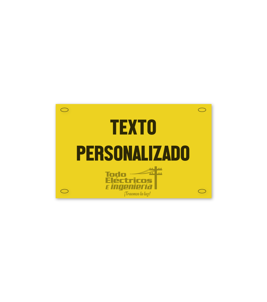 AVISO 10X5 ACRILICO      