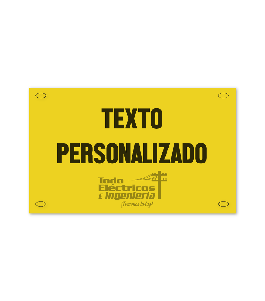 AVISO 10X6 ACRILICO      