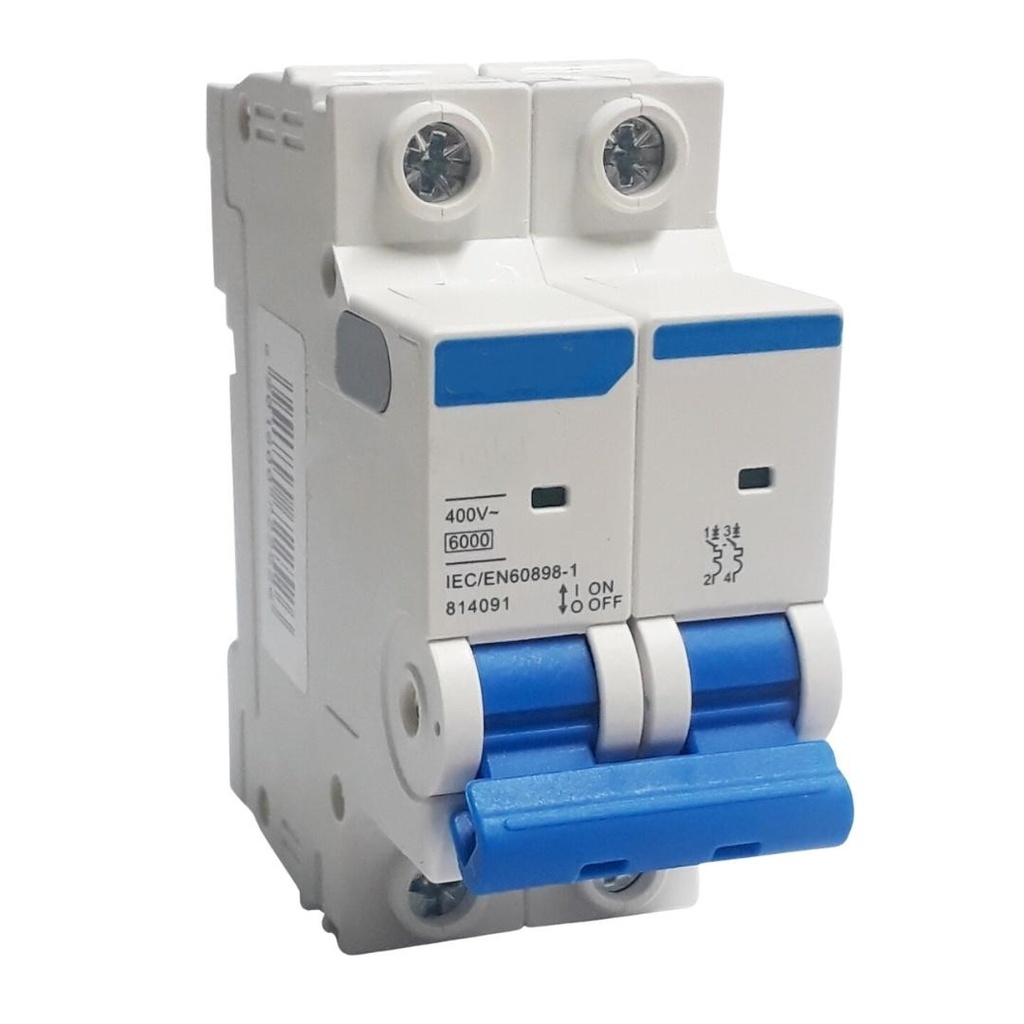 BREAKER RIEL 2X4A 10KA    