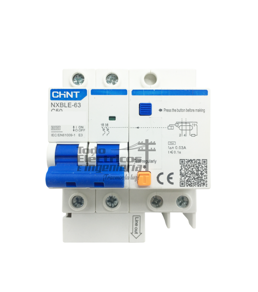 BREAKER RIEL 2X40A DIFERENCIAL     
