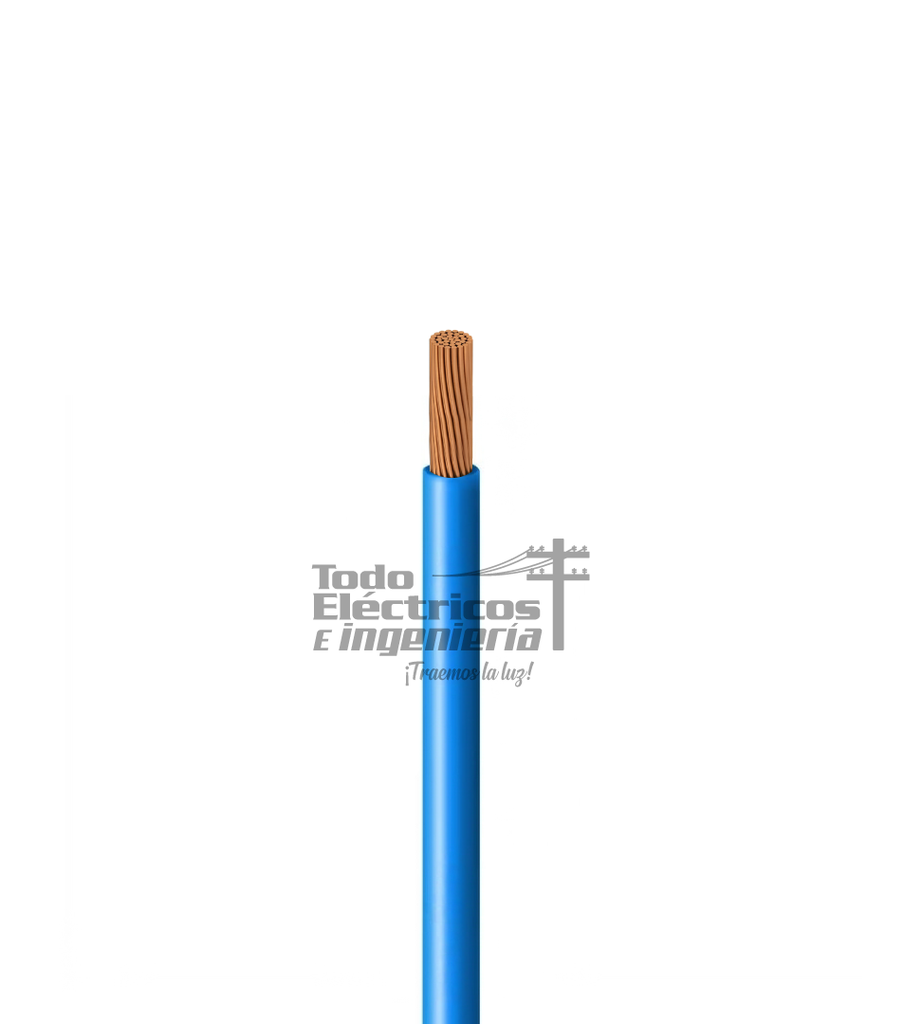 CABLE 14 AZUL THNN/THWN C    