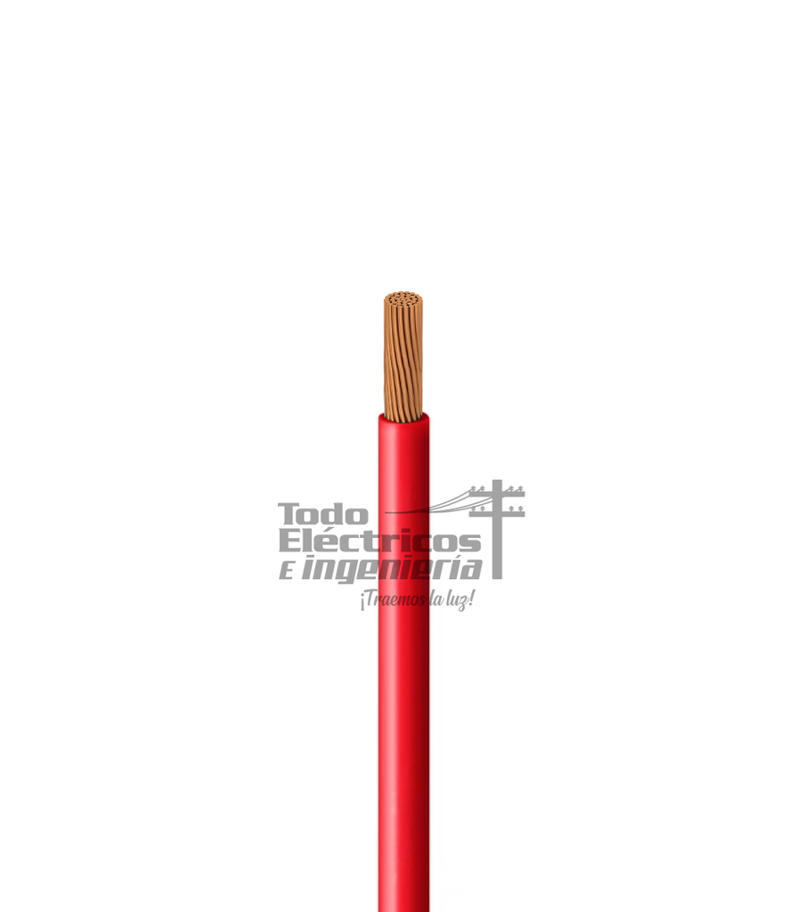 CABLE 10 ROJO THHN/THWN C    