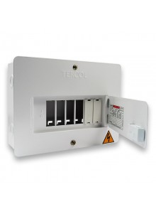 TABLERO 6 CTOS CON PUERTA METALICA TERCOL   