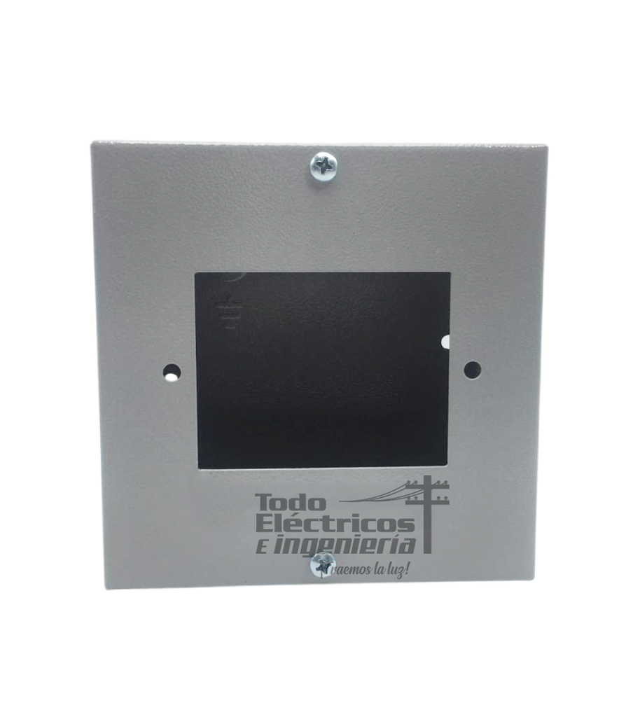 TAPA CAJA TROQUELADA SWITCH GRIS   