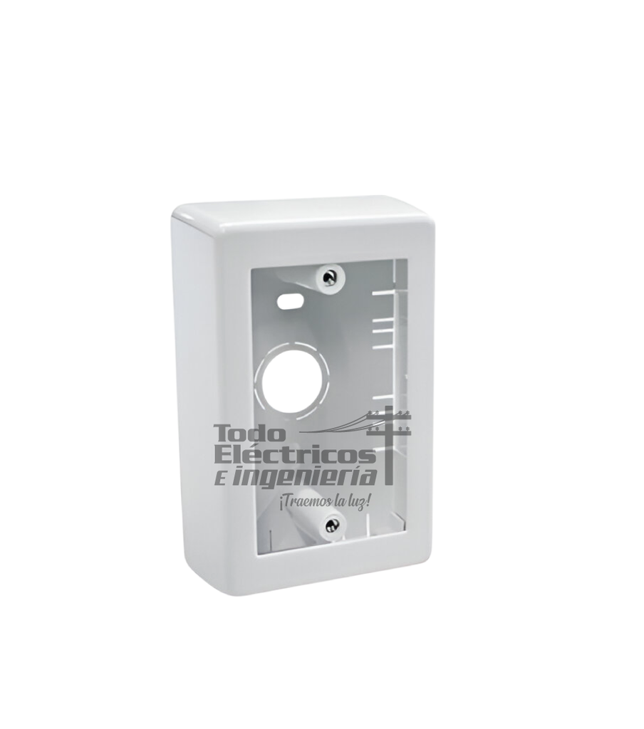 CAJA CANALETA 2X4 PVC DEXSON    