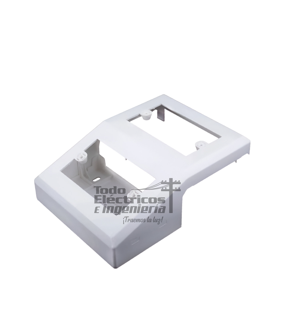 CAJA CANALETA DOBLE 100X45   