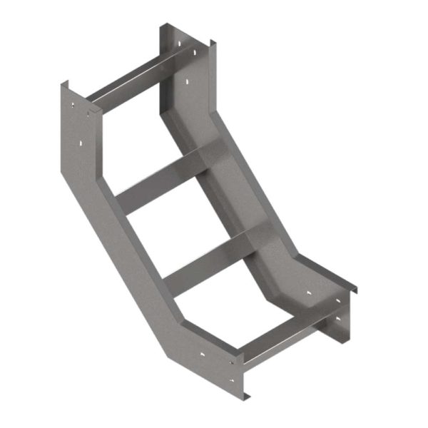 CURVA METALICA 60X8 VERTICAL INTERIOR TIPO ESCALERA   