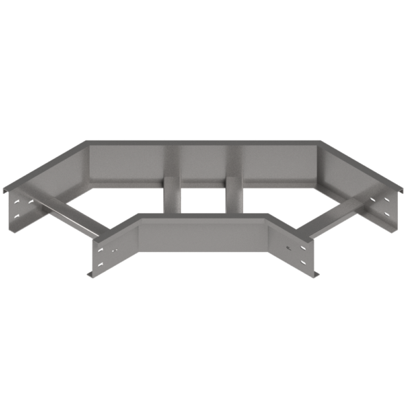 CURVA METALICA 10X8 HORIZONTAL TIPO ESCALERA    