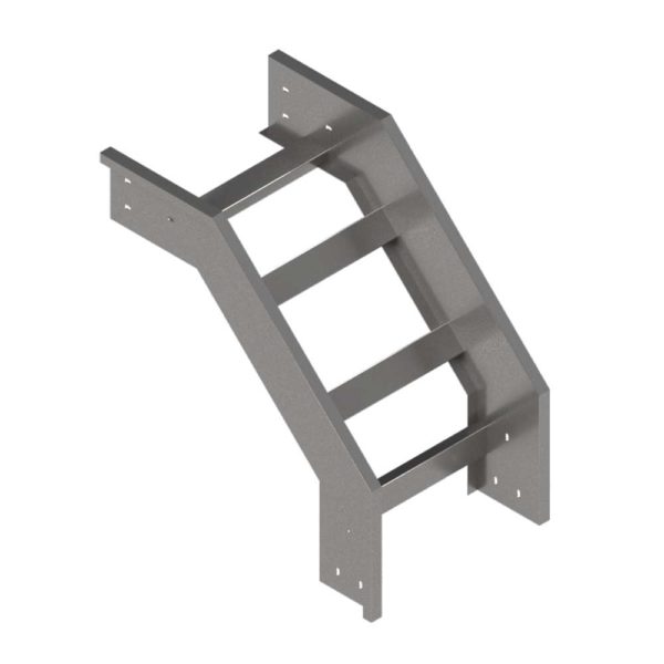 CURVA METALICA 20X8 VERTICAL EXTERIOR TIPO ESCALERA   
