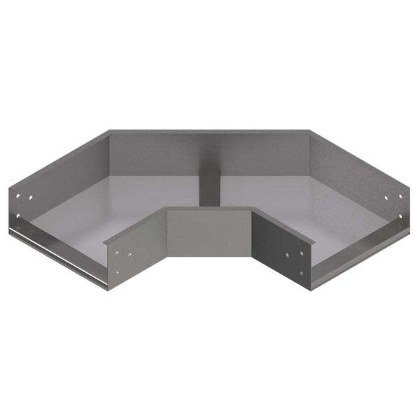CURVA METALICA 10X8 HORIZONTAL PARA DUCTO    