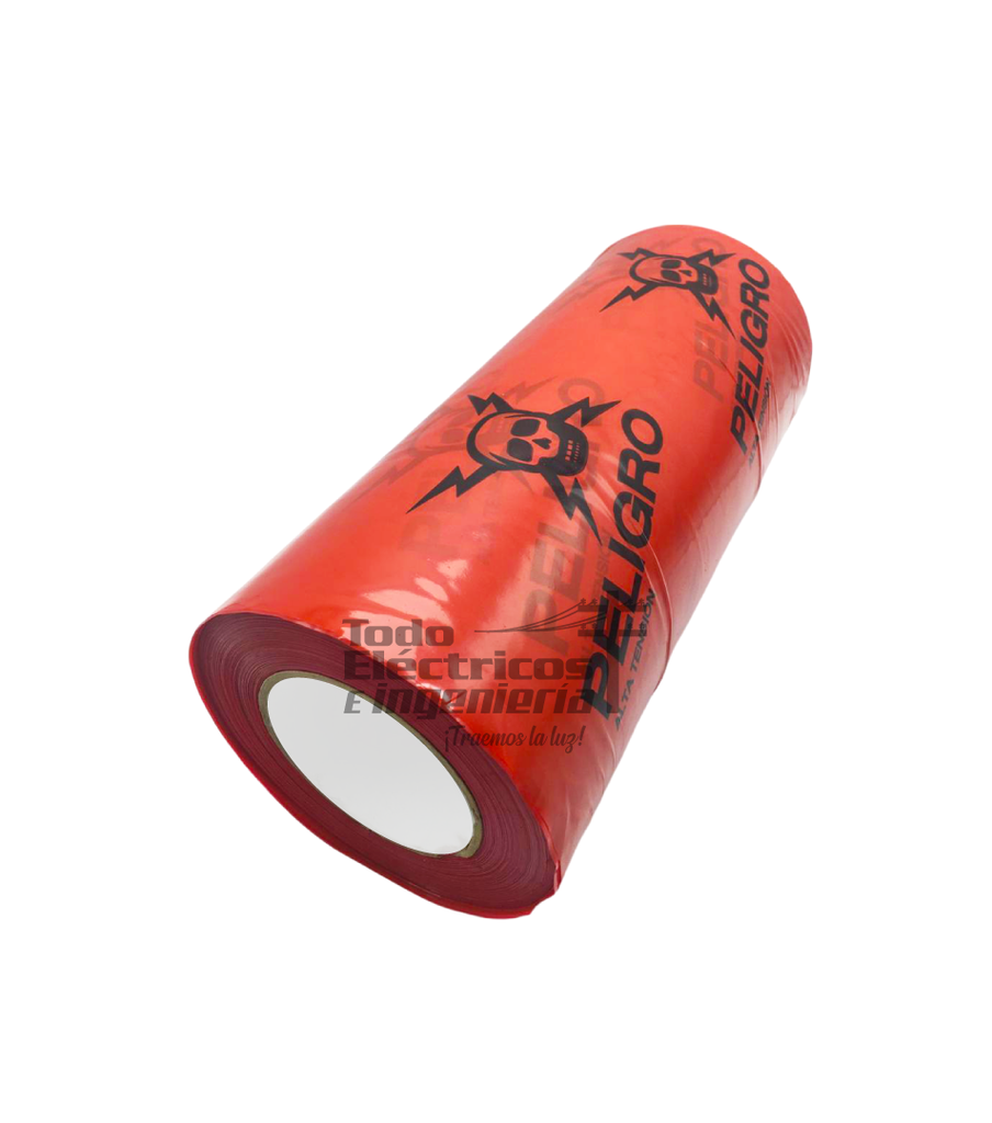 CINTA PELIGRO ROJA 80M ALTA TENSION