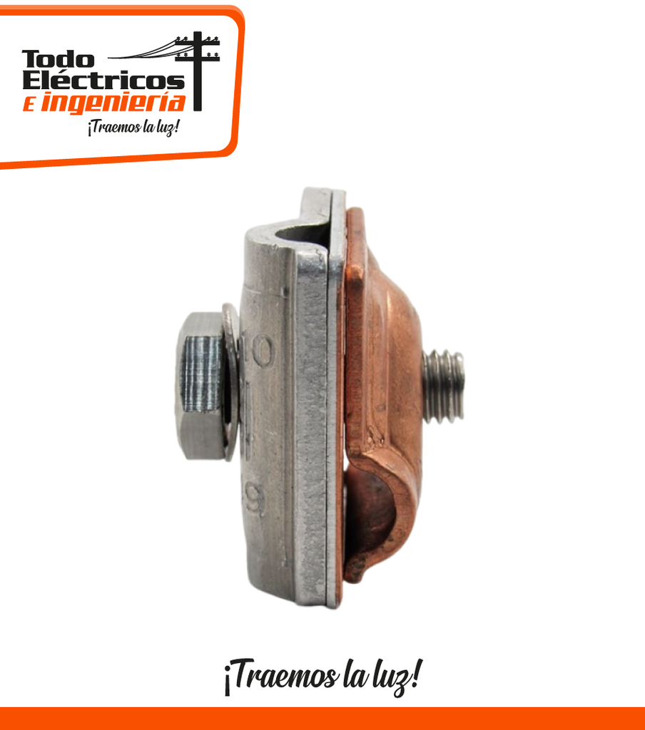 CONECTOR VARIABLE BIMETALICO APANTALLAMIENTO   