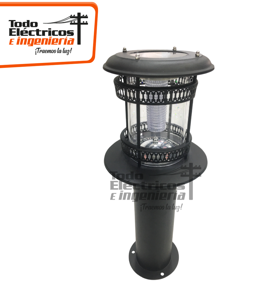 SENDERO SOLAR NEGRO 60CM     