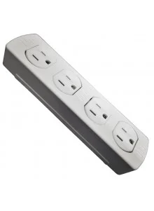 LEVITON TOMA 4 PUESTOS SOBREPONER    