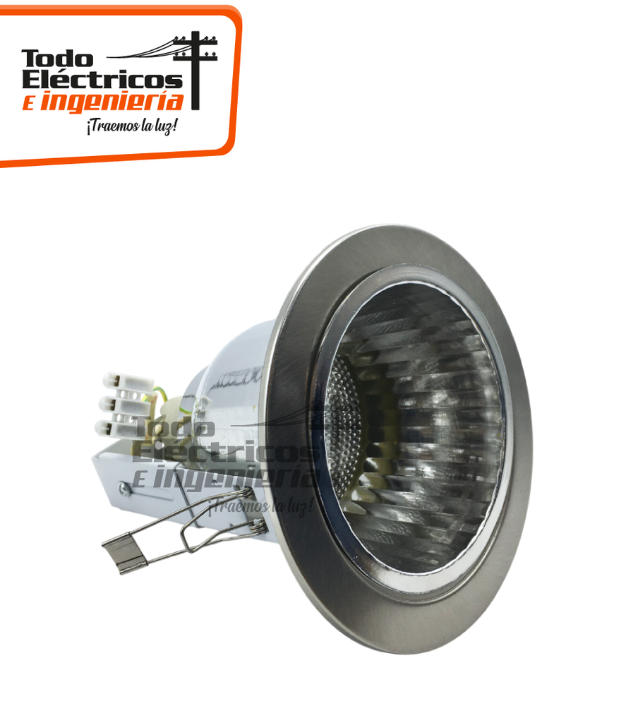 OJO DE BUEY 2.5" E27 SIN VIDRIO SATIN    