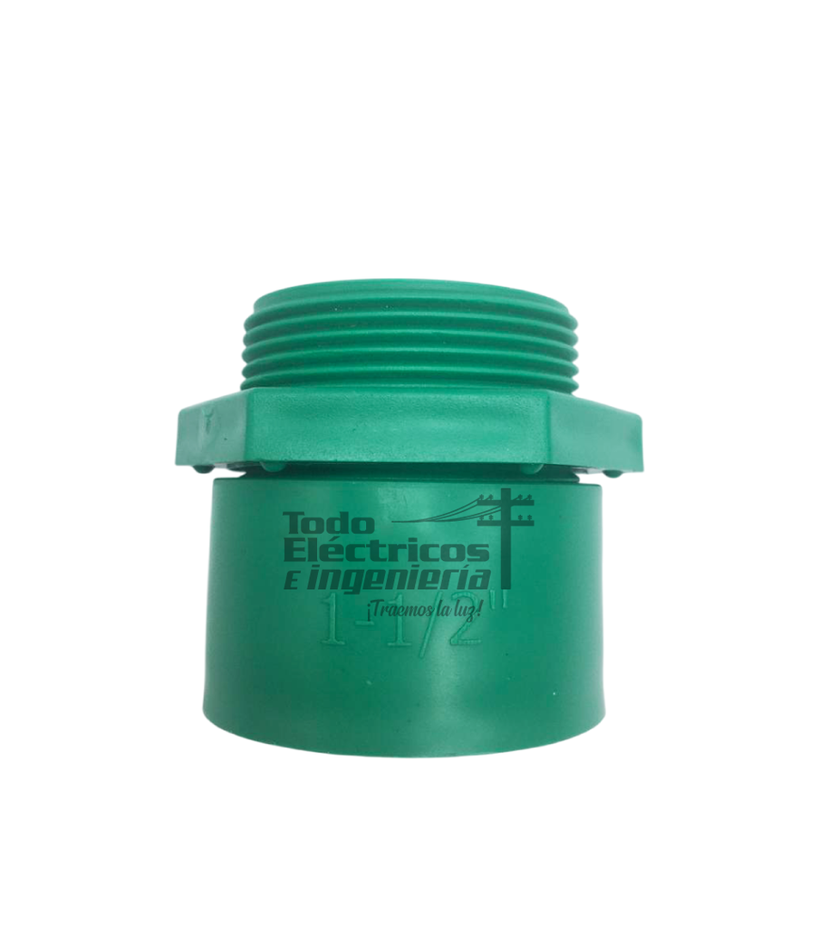 ADAPTADOR PVC 1 1/2" ROSCA