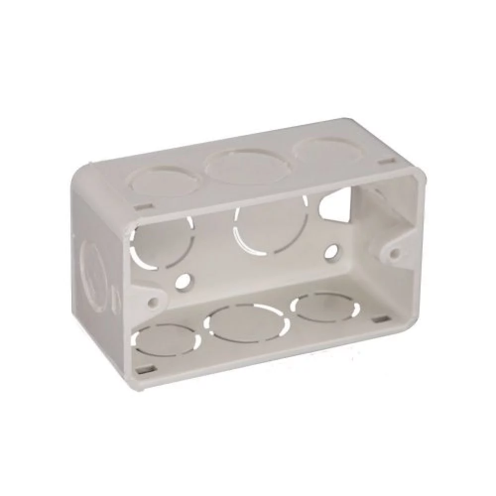 CAJA PVC 2X4 BLANCA