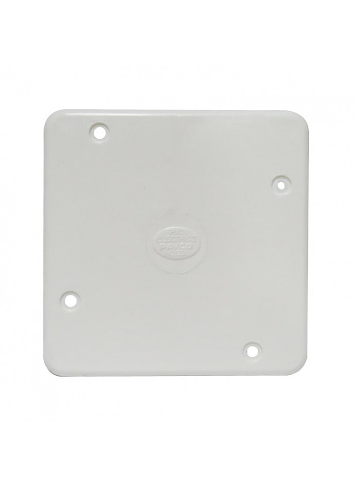 TAPA PVC 4X4 BLANCA     