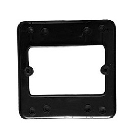 TAPA PVC FLUSH LIBRE DE HALOGENOS GRIS/NEGRA     