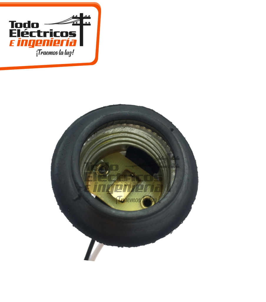 SOCKET CAUCHO 125V CODELCA     