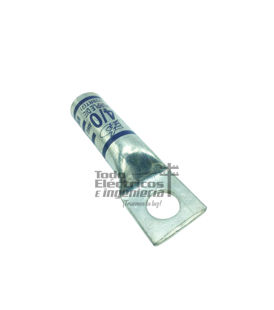 TERMINAL ALUMINIO PONCHAR 4/0     
