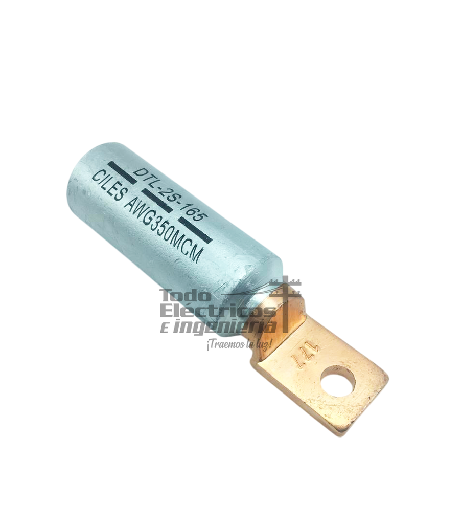 TERMINAL 350 BIMETALICA PALA DE COBRE   