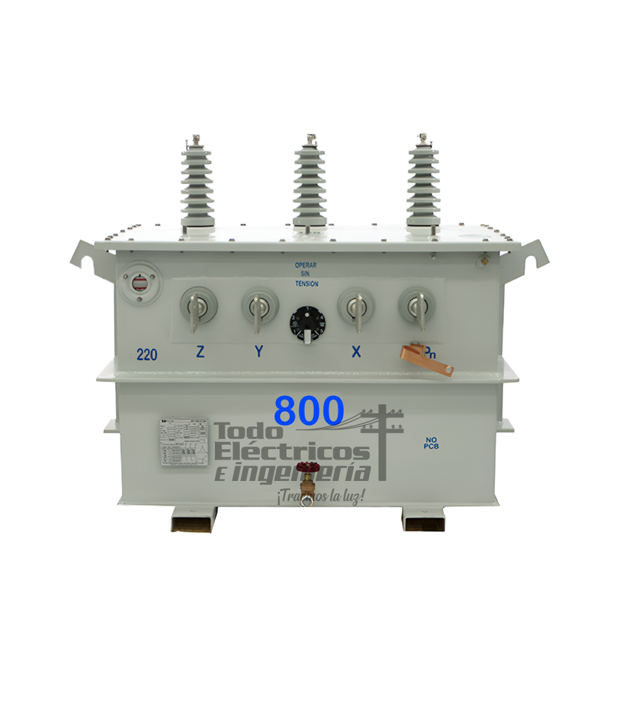 TRANSFORMADOR TRIFASICO 800 KVA      