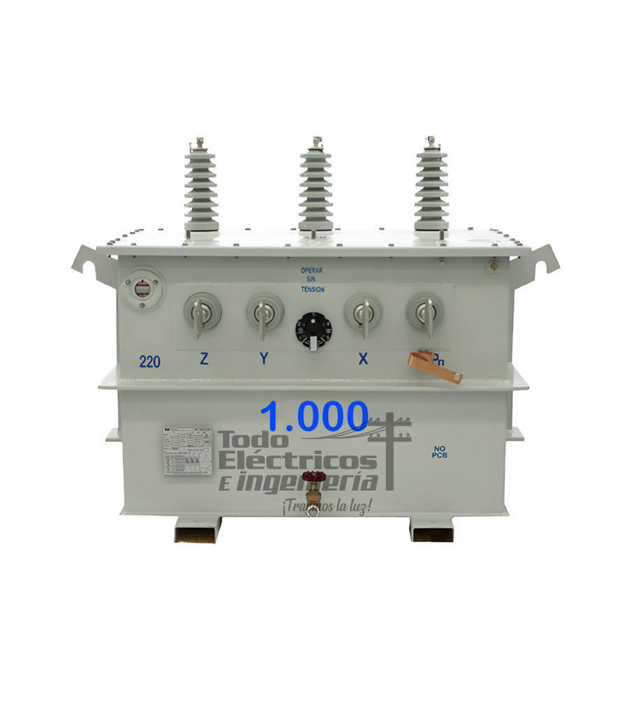 TRANSFORMADOR TRIFASICO 1000 KVA      