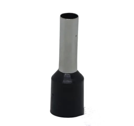 TERMINAL PLASTICA PIN HUECO 10 NEGRO
