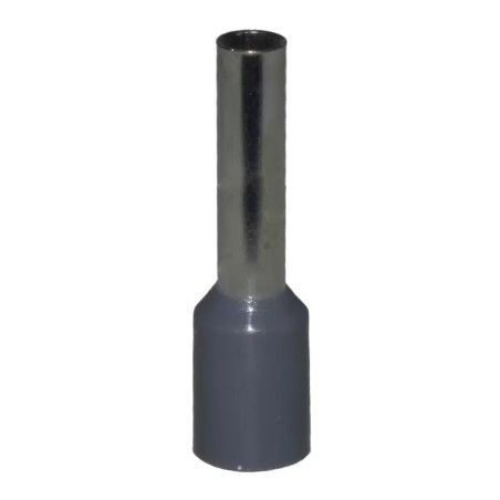 TERMINAL PLASTICA PIN HUECO 12 GRIS