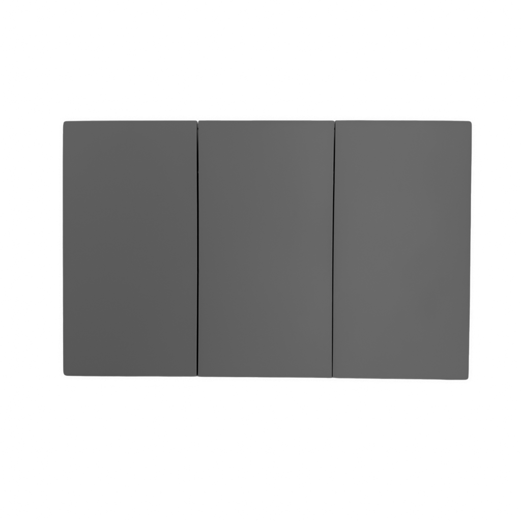 UNIF CONMUTABLE TRIPLE GRIS INVISIBLE