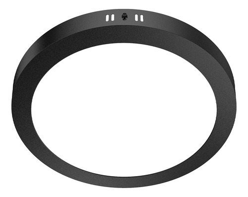 PANEL LED 18W SOBREPONER REDONDO BORDE NEGRO 