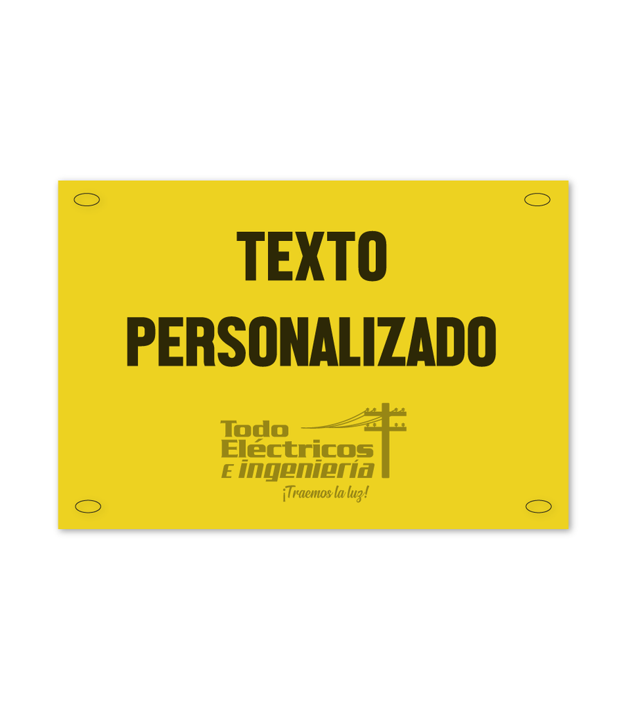 AVISO 20X40 ACRILICO