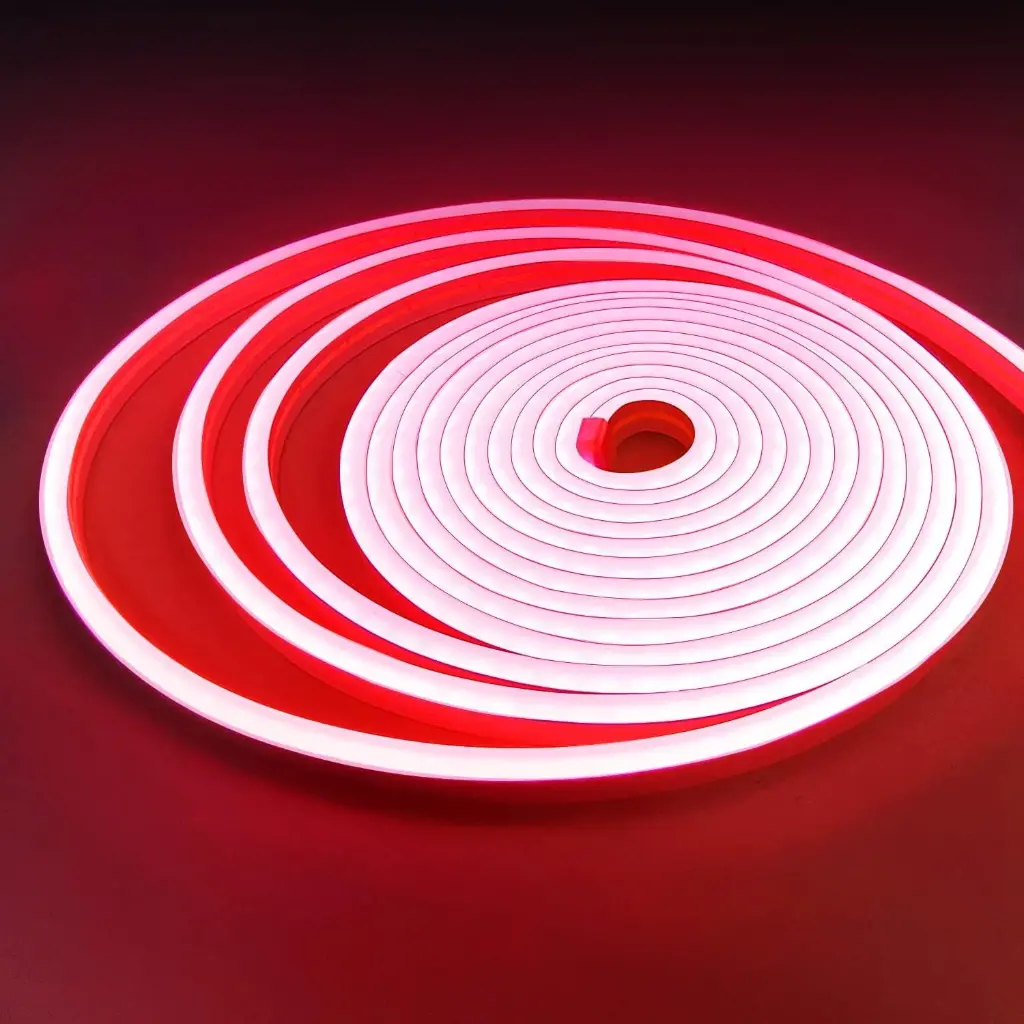 CINTA LED ROJA NEONFLEX 120V X5M