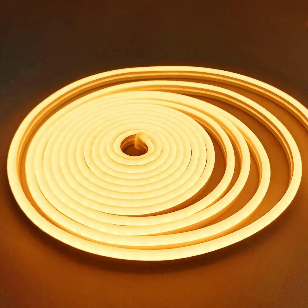 CINTA LED NARANJA NEONFLEX 120V X5M