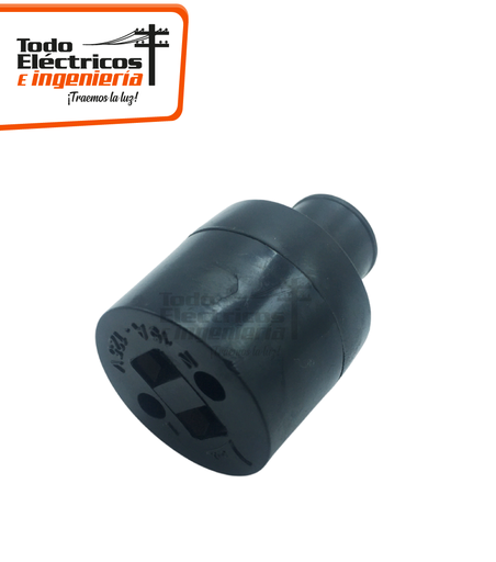 [0020023000003] HEMBRA AEREA 15A S/P CAUCHO    