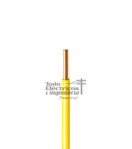 [0040045000007] ALAMBRE 12 AMARILLO THHN/THWN C     