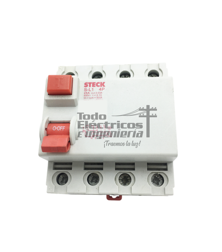 [0080823000002] BREAKER RIEL 4X25A DIFERENCIAL     