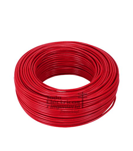 [0090098000017] CABLE 10 ROJO THHN/THWN R    
